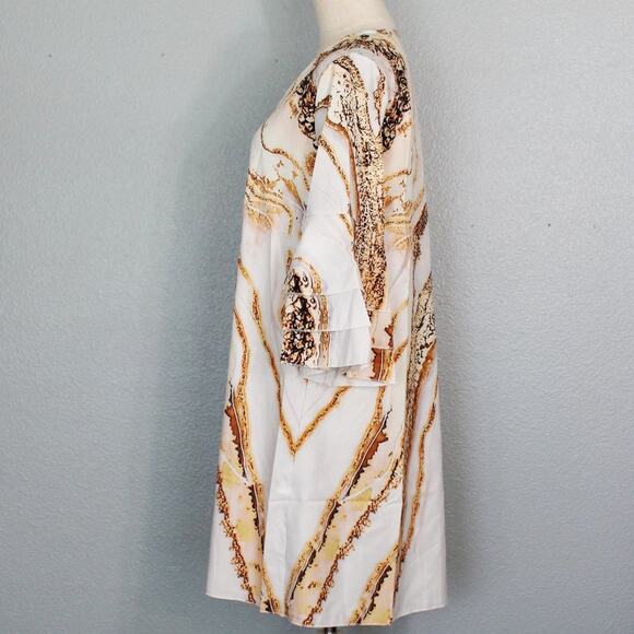 Women's Flare Sleeve Mini Dresses Summer Size XL NWT - Picture 5 of 8